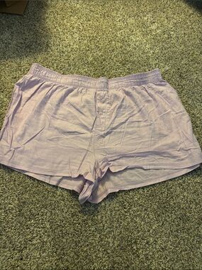 Light Lavender Lounge Shorts